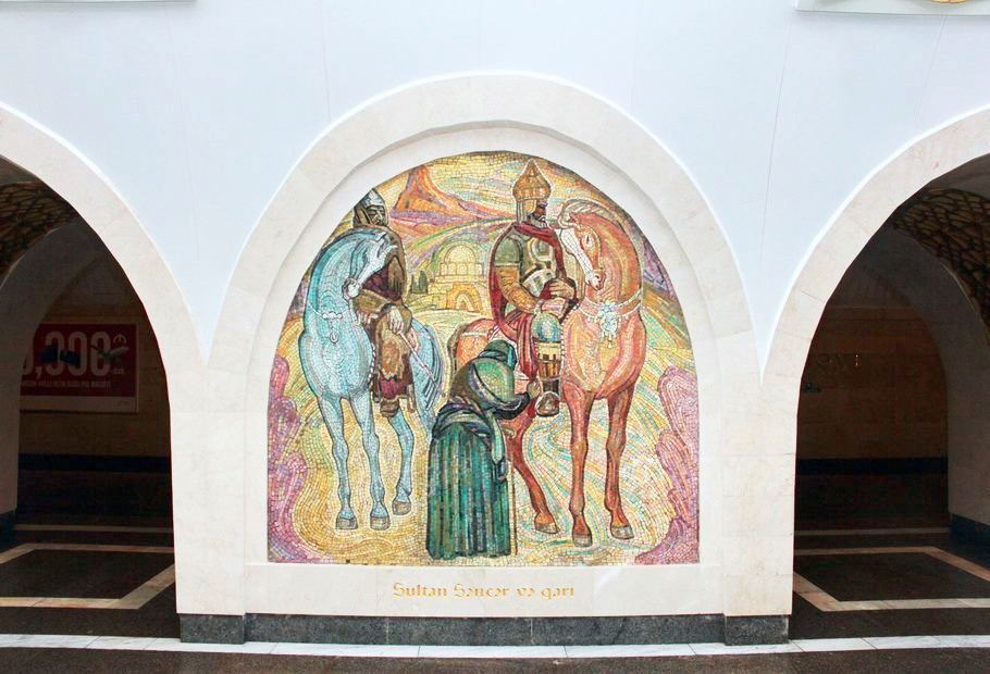 Метро "Низами Гянджеви" - музей под землей! В Европе каждая из мозаик оценивалась бы в миллион долларов (ФОТО)