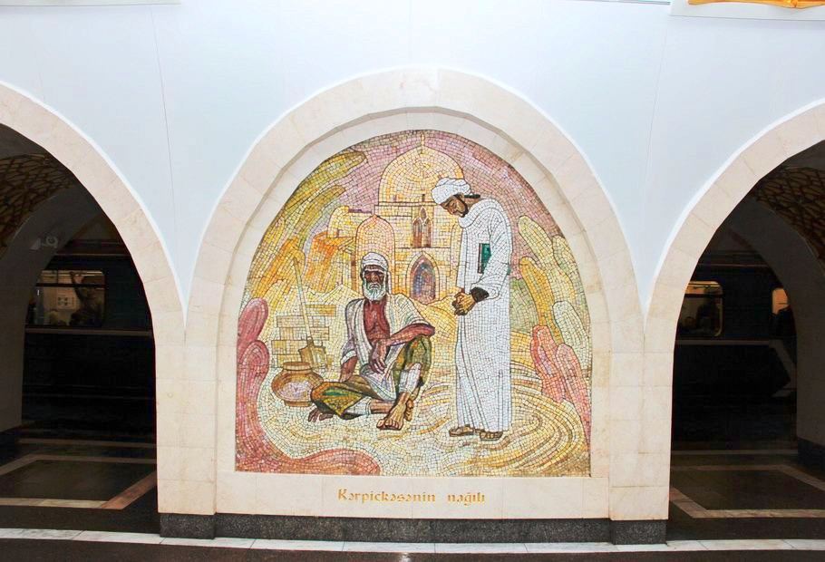 Метро "Низами Гянджеви" - музей под землей! В Европе каждая из мозаик оценивалась бы в миллион долларов (ФОТО)