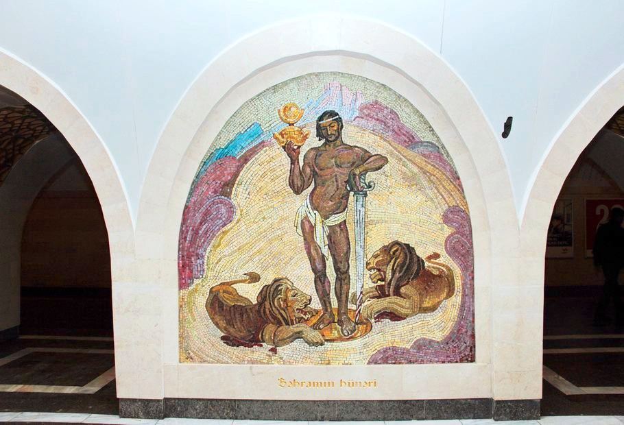 Метро "Низами Гянджеви" - музей под землей! В Европе каждая из мозаик оценивалась бы в миллион долларов (ФОТО)