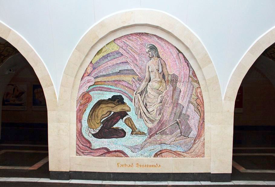 Метро "Низами Гянджеви" - музей под землей! В Европе каждая из мозаик оценивалась бы в миллион долларов (ФОТО)