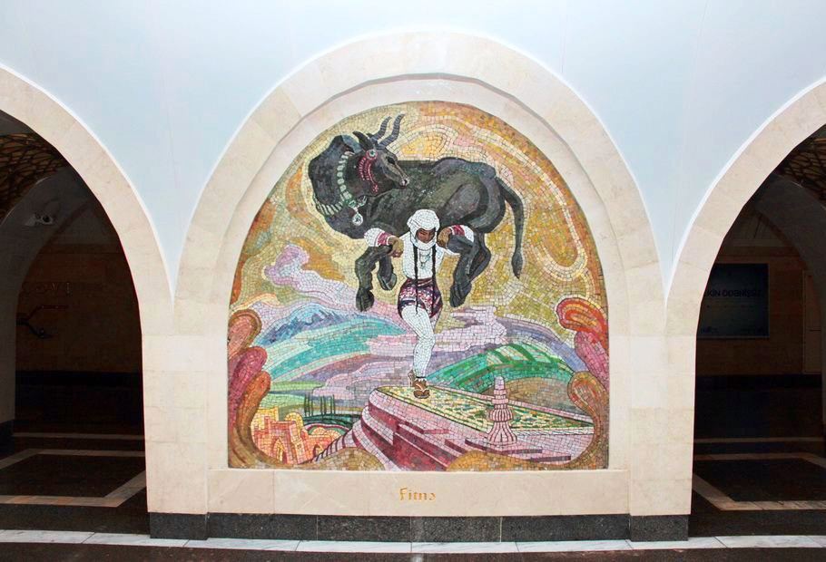 Метро "Низами Гянджеви" - музей под землей! В Европе каждая из мозаик оценивалась бы в миллион долларов (ФОТО)