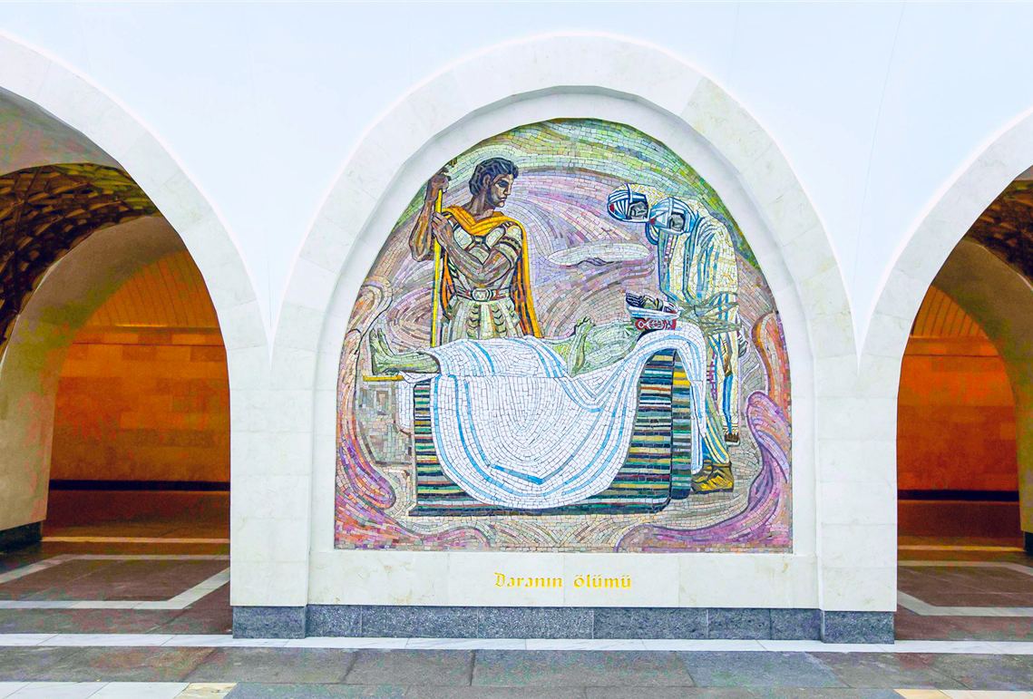 Метро "Низами Гянджеви" - музей под землей! В Европе каждая из мозаик оценивалась бы в миллион долларов (ФОТО)