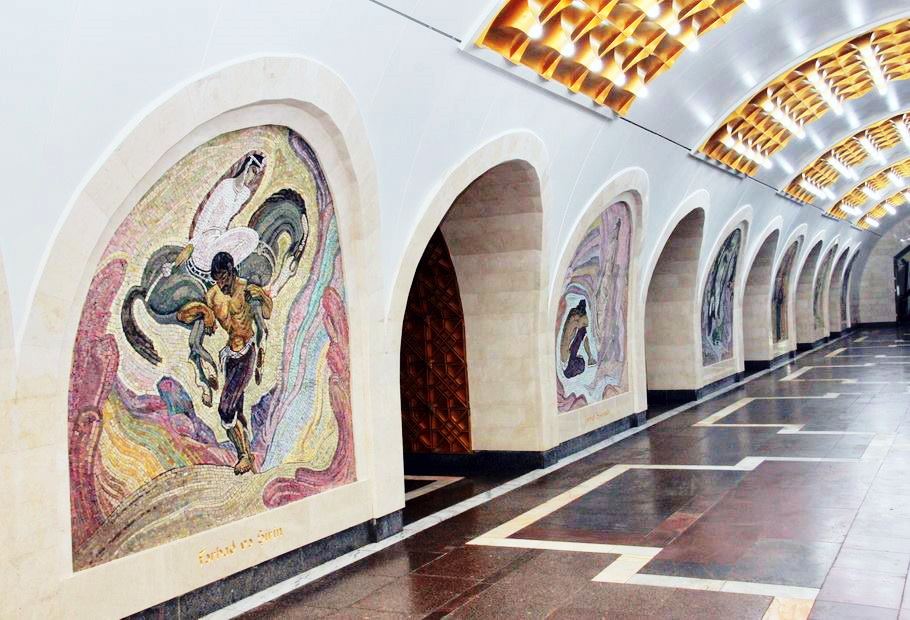 Метро "Низами Гянджеви" - музей под землей! В Европе каждая из мозаик оценивалась бы в миллион долларов (ФОТО)