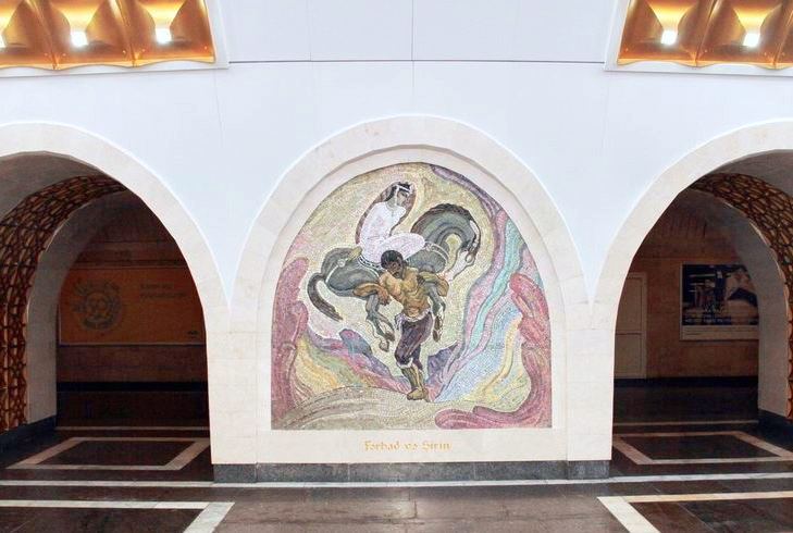 Метро "Низами Гянджеви" - музей под землей! В Европе каждая из мозаик оценивалась бы в миллион долларов (ФОТО)
