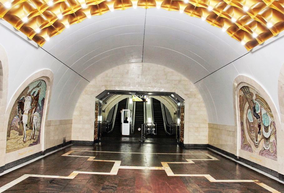 Метро "Низами Гянджеви" - музей под землей! В Европе каждая из мозаик оценивалась бы в миллион долларов (ФОТО)