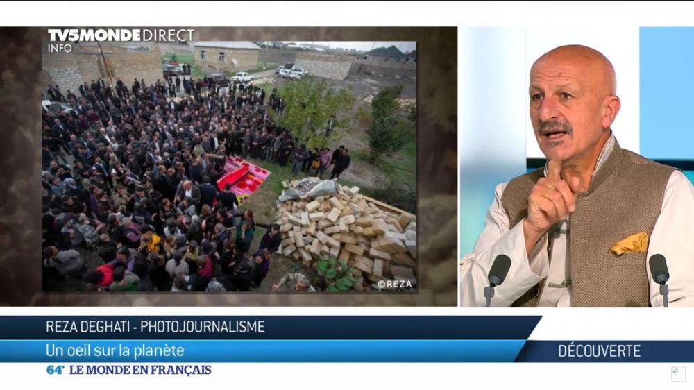 Всемирно известный фотограф Реза Дегати рассказал французскому телеканалу об истории города Шуша (ФОТО, ВИДЕО)