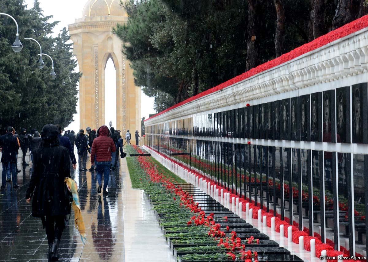 Азербайджанский народ чтит светлую память жертв трагедии 20 Января (ФОТО)