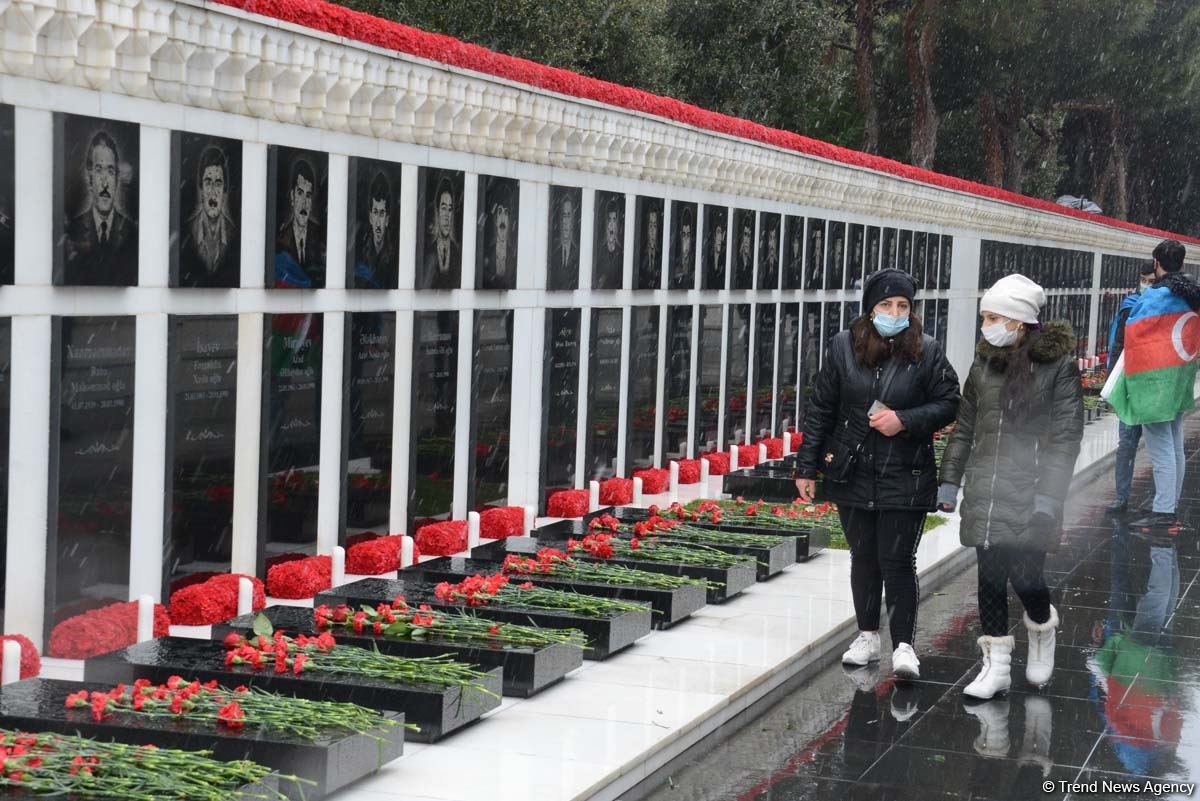 Азербайджанский народ чтит светлую память жертв трагедии 20 Января (ФОТО)