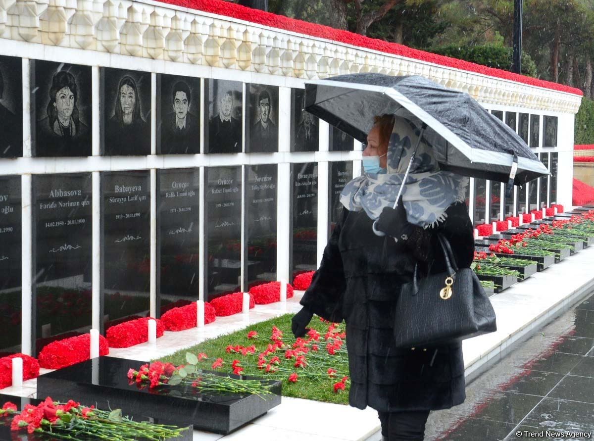 Азербайджанский народ чтит светлую память жертв трагедии 20 Января (ФОТО)