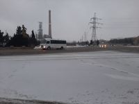 В Баку выпал первый снег (ФОТО)