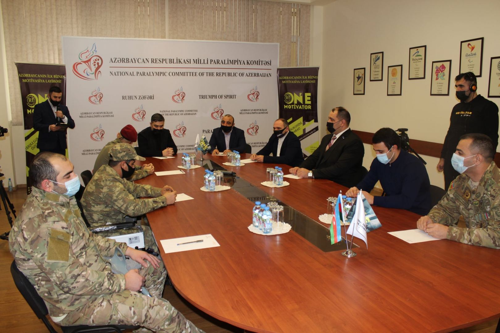 Герои Карабахской Отечественной войны присоединяются к новому спортивному проекту (ФОТО)