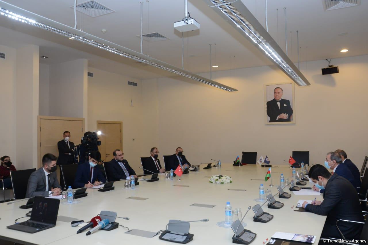 В Азербайджан для поддержки восстановления освобожденных территорий прибыли представители турецких компаний (ФОТО)