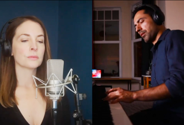 Негде спрятаться, или Что объединило азербайджанского пианиста и шотландскую певицу (ВИДЕО)