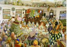 Свадебные традиции и ритуалы в городе Шуша – праздники и концерты от 3 до 40 дней, состязания и пиршества (ФОТО)