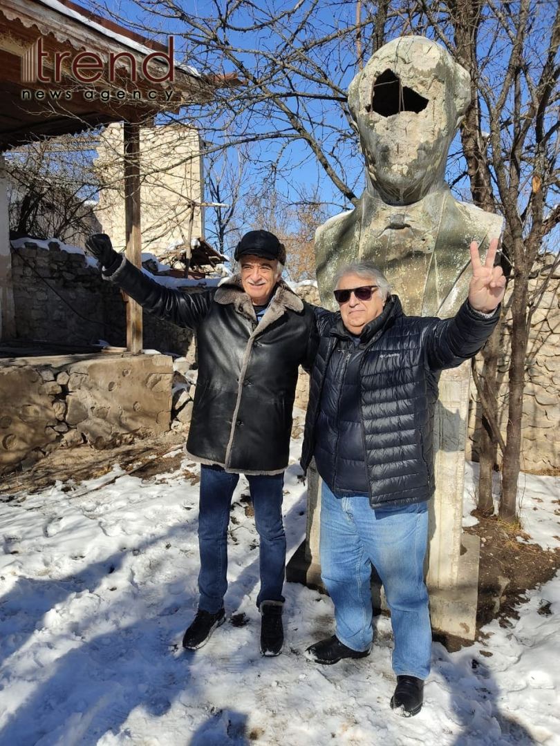 Мы приехали в Шушу как победители! - Фархад Бадалбейли и Полад Бюльбюльоглу в Шуше (Эксклюзив)