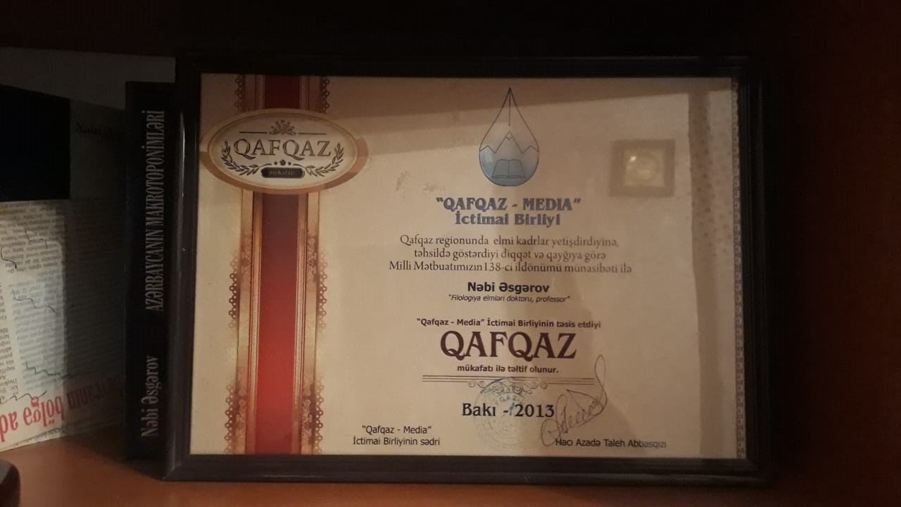 Начались съемки фильма "Естественный язык человечества" об ученом Наби Аскерове (ФОТО)