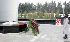 Депутат Севиль Микаилова  встретилась с семьями шехидов в Худате (ФОТО)