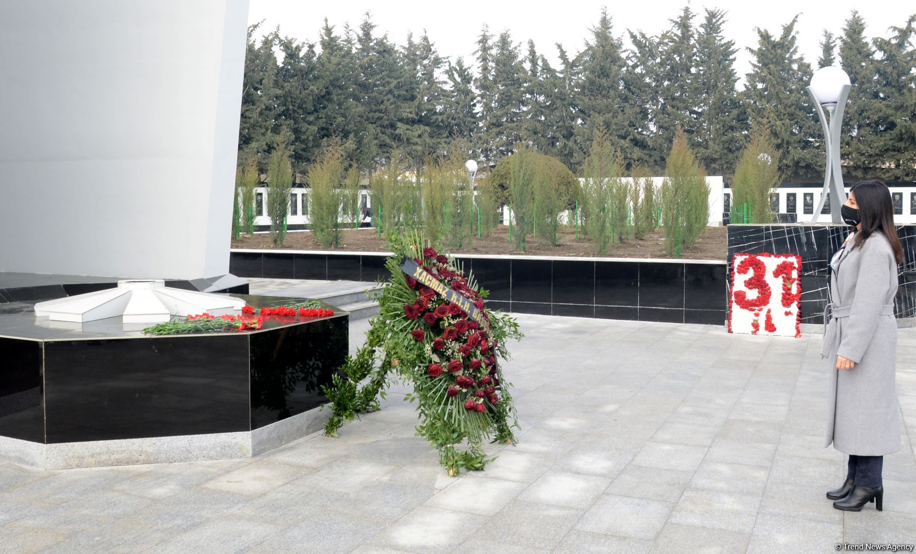 Депутат Севиль Микаилова  встретилась с семьями шехидов в Худате (ФОТО)