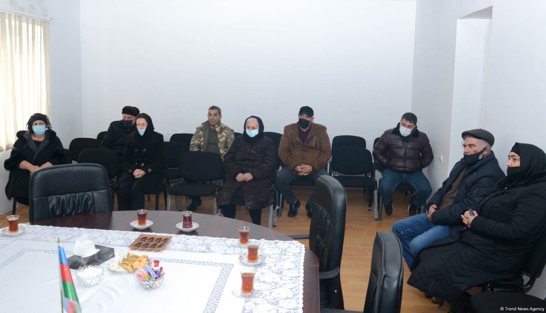 Депутат Севиль Микаилова  встретилась с семьями шехидов в Худате (ФОТО)