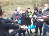 Замглавы Госагентства по контролю над безопасностью в строительстве МЧС находится в зоне оползня в Баку (ФОТО/ВИДЕО)