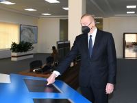 Президент Ильхам Алиев принял участие в открытии подстанций «Хырдалан» в Абшеронском районе  (ФОТО)
