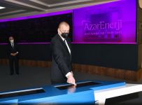 Президент Ильхам Алиев принял участие в открытии подстанций «Хырдалан» в Абшеронском районе  (ФОТО)