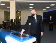 Президент Ильхам Алиев принял участие в открытии подстанций «Хырдалан» в Абшеронском районе  (ФОТО)