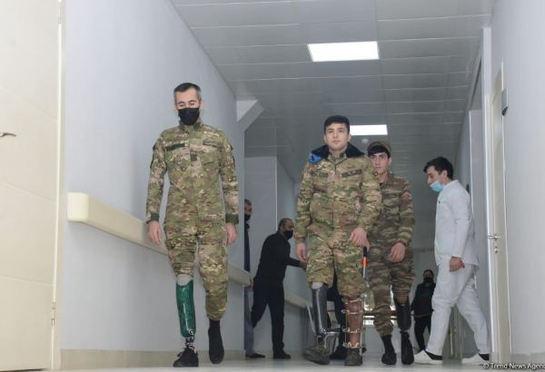 Еще трое раненых участников Отечественной войны Азербайджана обеспечены высокотехнологичными протезами (ФОТО)