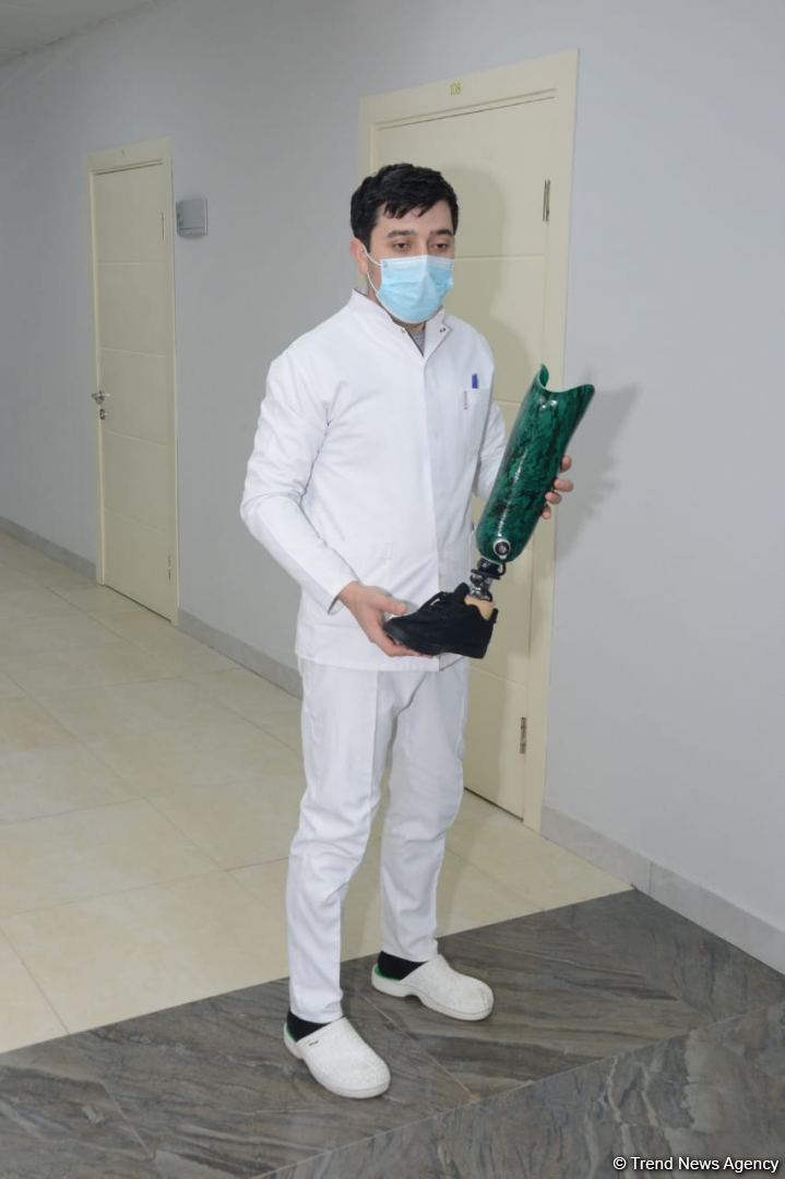 Еще трое раненых участников Отечественной войны Азербайджана обеспечены высокотехнологичными протезами (ФОТО)