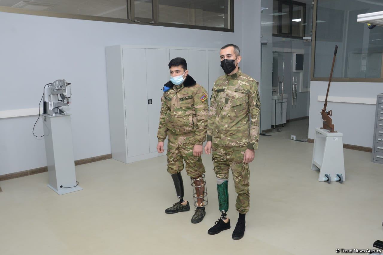 Еще трое раненых участников Отечественной войны Азербайджана обеспечены высокотехнологичными протезами (ФОТО)