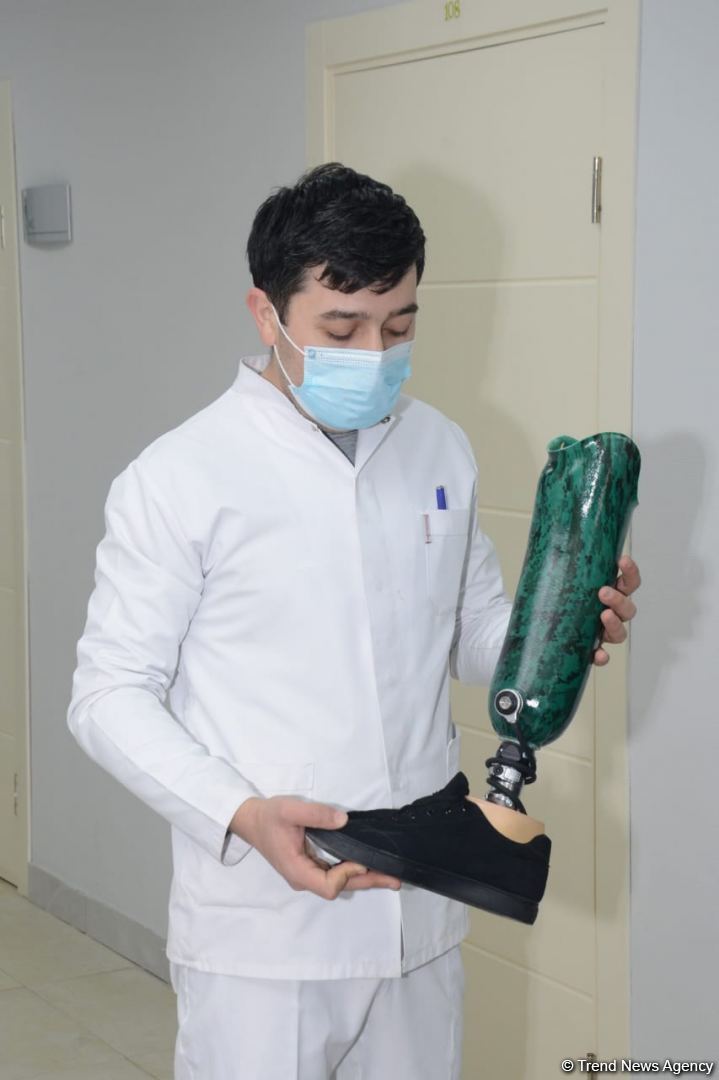 Еще трое раненых участников Отечественной войны Азербайджана обеспечены высокотехнологичными протезами (ФОТО)