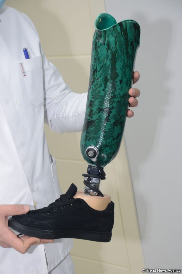 Еще трое раненых участников Отечественной войны Азербайджана обеспечены высокотехнологичными протезами (ФОТО)