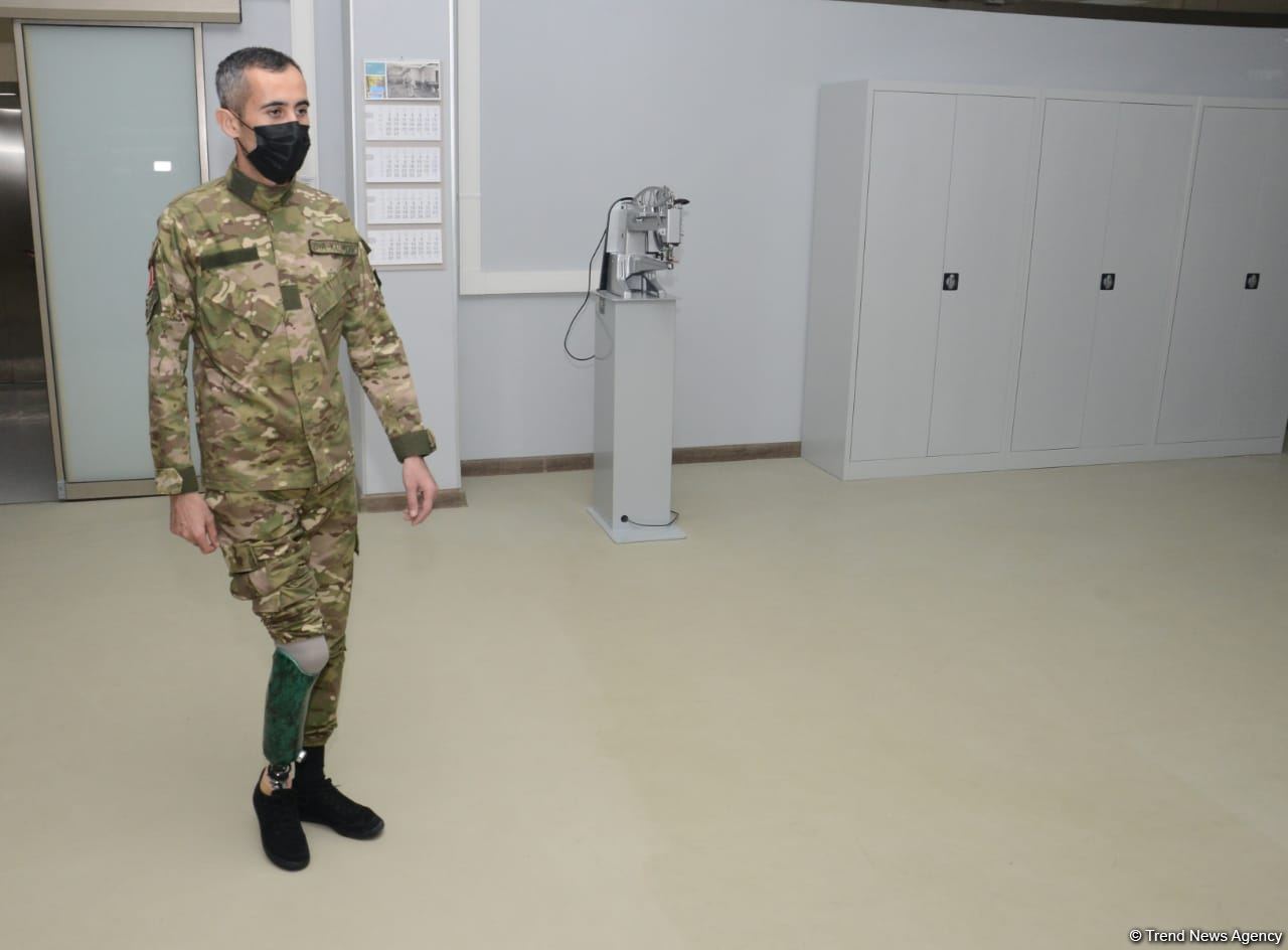 Еще трое раненых участников Отечественной войны Азербайджана обеспечены высокотехнологичными протезами (ФОТО)