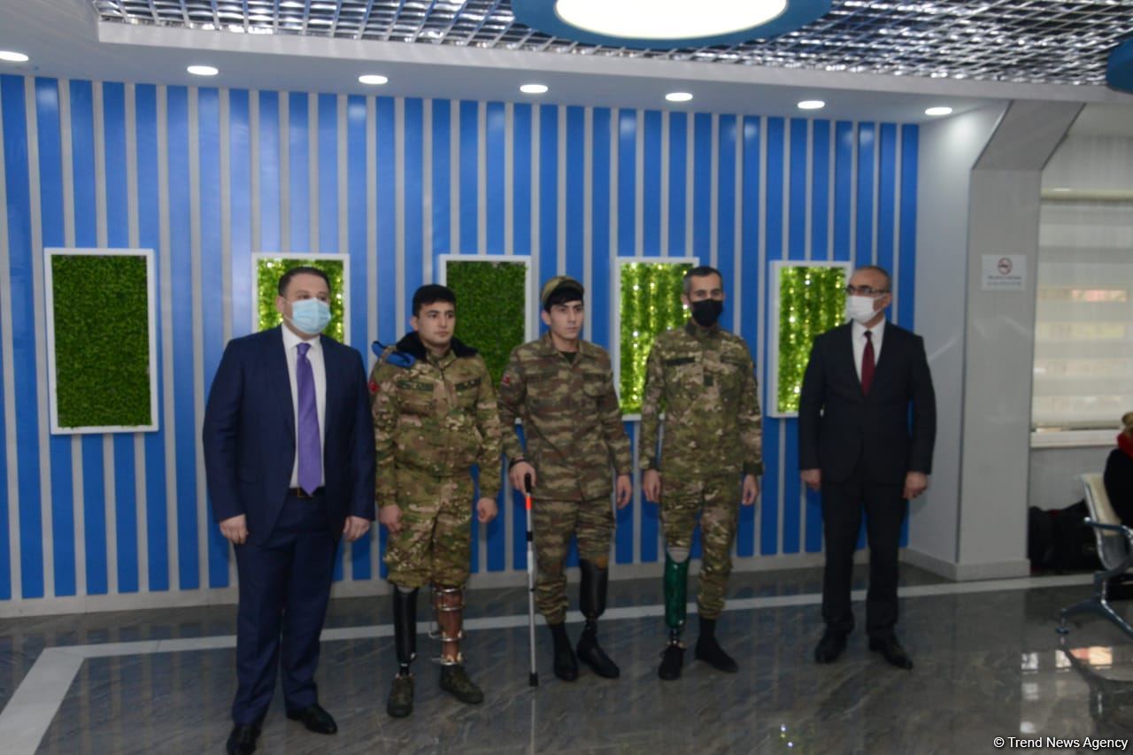 Еще трое раненых участников Отечественной войны Азербайджана обеспечены высокотехнологичными протезами (ФОТО)