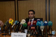 Агентство по обязательному медстрахованию Азербайджана проводит брифинг (ФОТО/ВИДЕО)