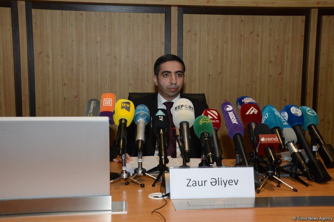 Агентство по обязательному медстрахованию Азербайджана проводит брифинг (ФОТО/ВИДЕО)