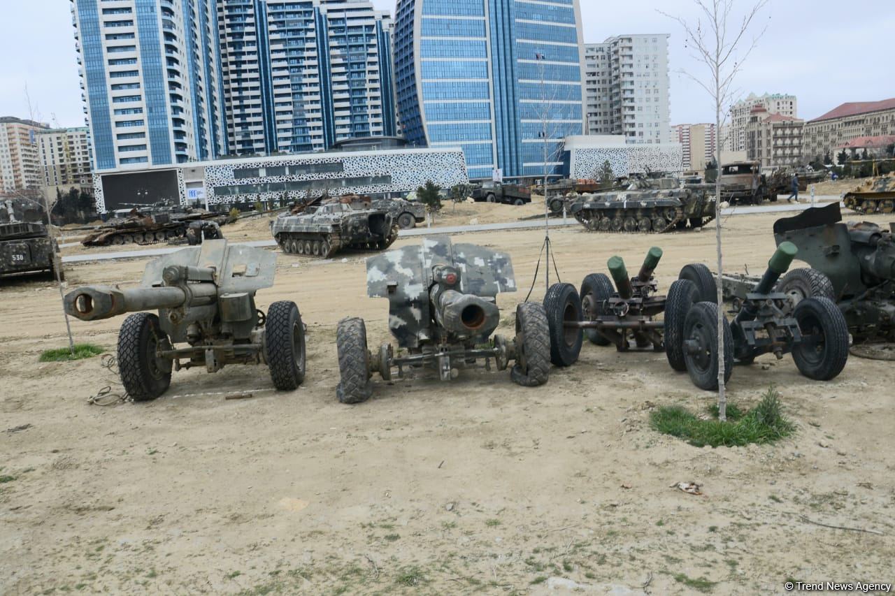В Баку создается парк военных трофеев (ФОТО/ВИДЕО)