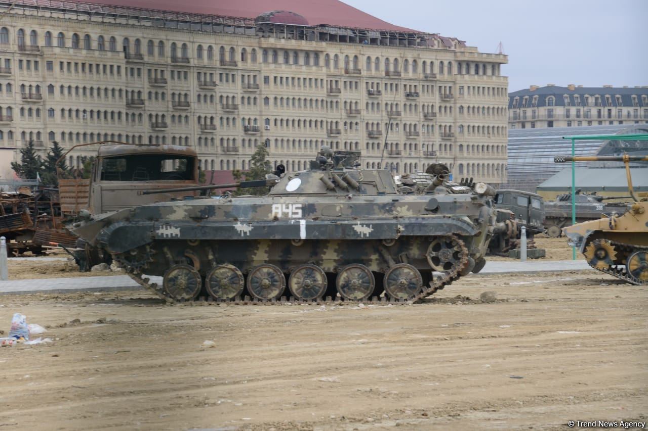 В Баку создается парк военных трофеев (ФОТО/ВИДЕО)