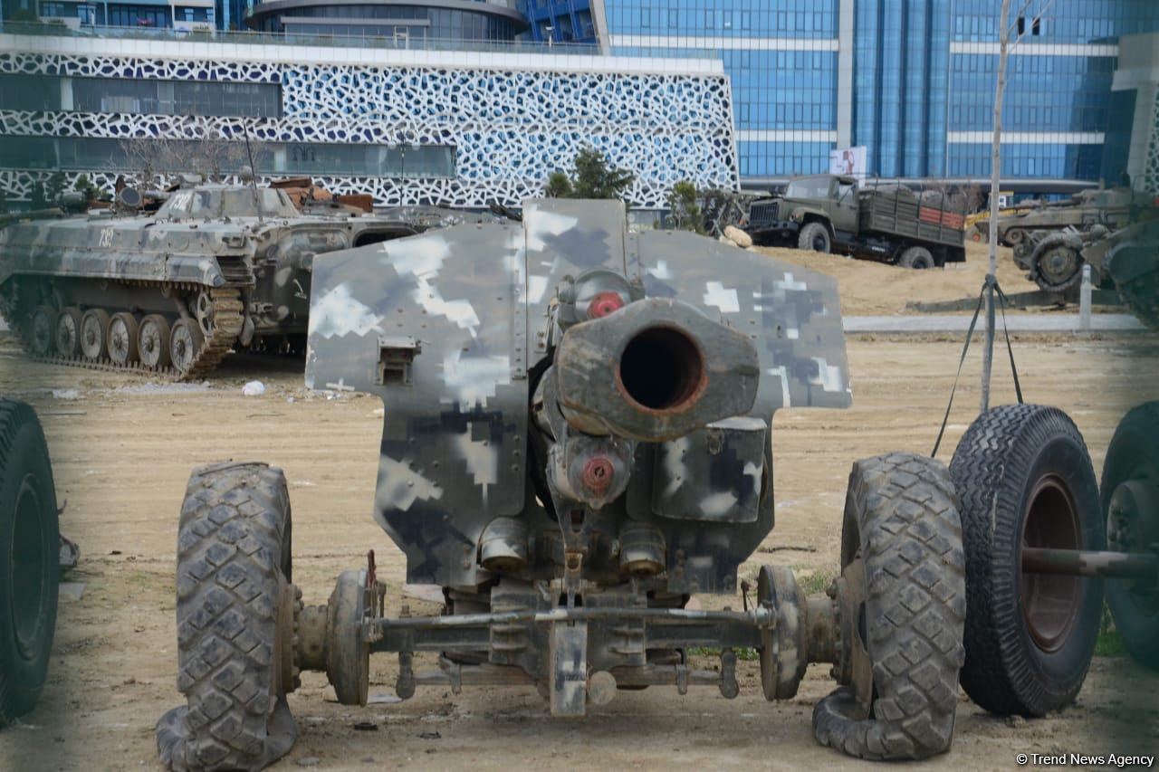 В Баку создается парк военных трофеев (ФОТО/ВИДЕО)
