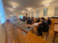 Журналисты побывали в Азербайджанском высшем военном училище им. Гейдара Алиева – репортаж Trend TV (ФОТО)