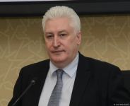 В Баку прошла встреча с российским военным экспертом Игорем Коротченко (ФОТО)