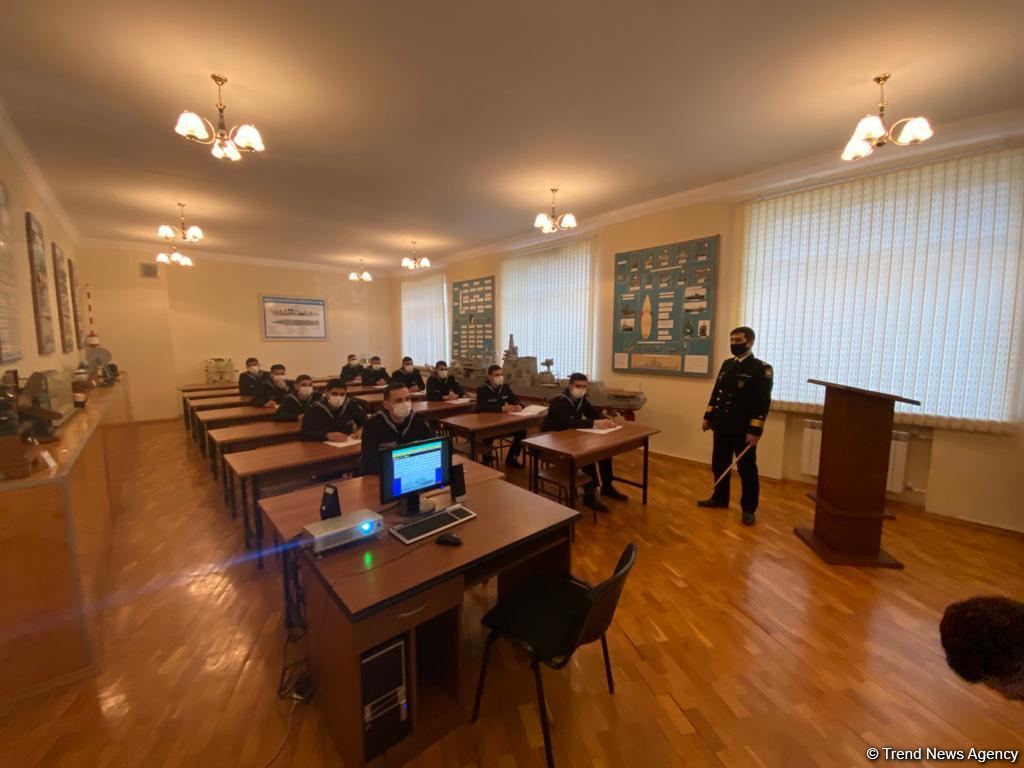 Журналисты побывали в Азербайджанском высшем военном училище им. Гейдара Алиева – репортаж Trend TV (ФОТО)