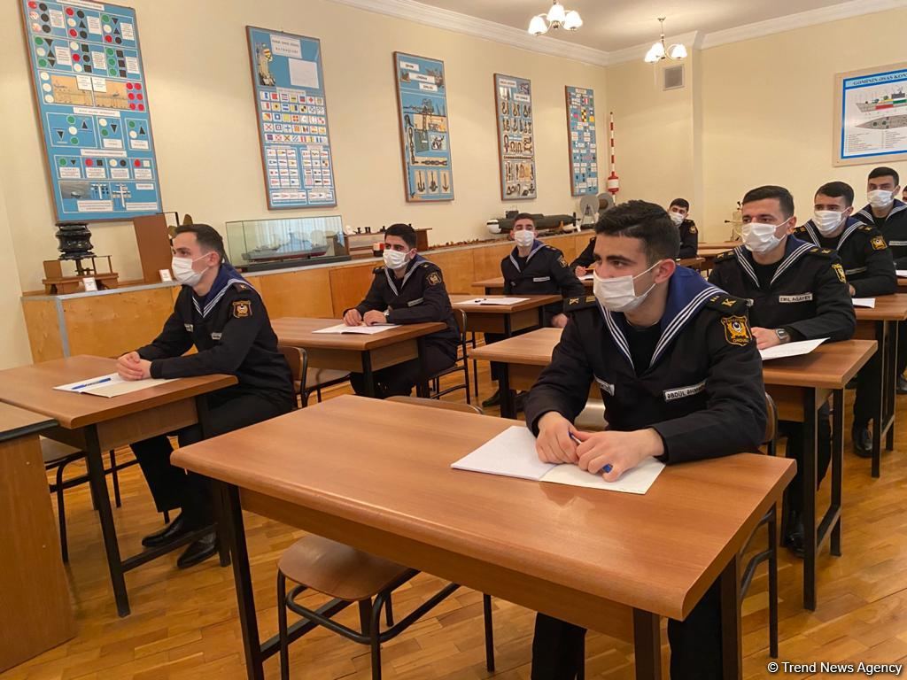 Журналисты побывали в Азербайджанском высшем военном училище им. Гейдара Алиева – репортаж Trend TV (ФОТО)