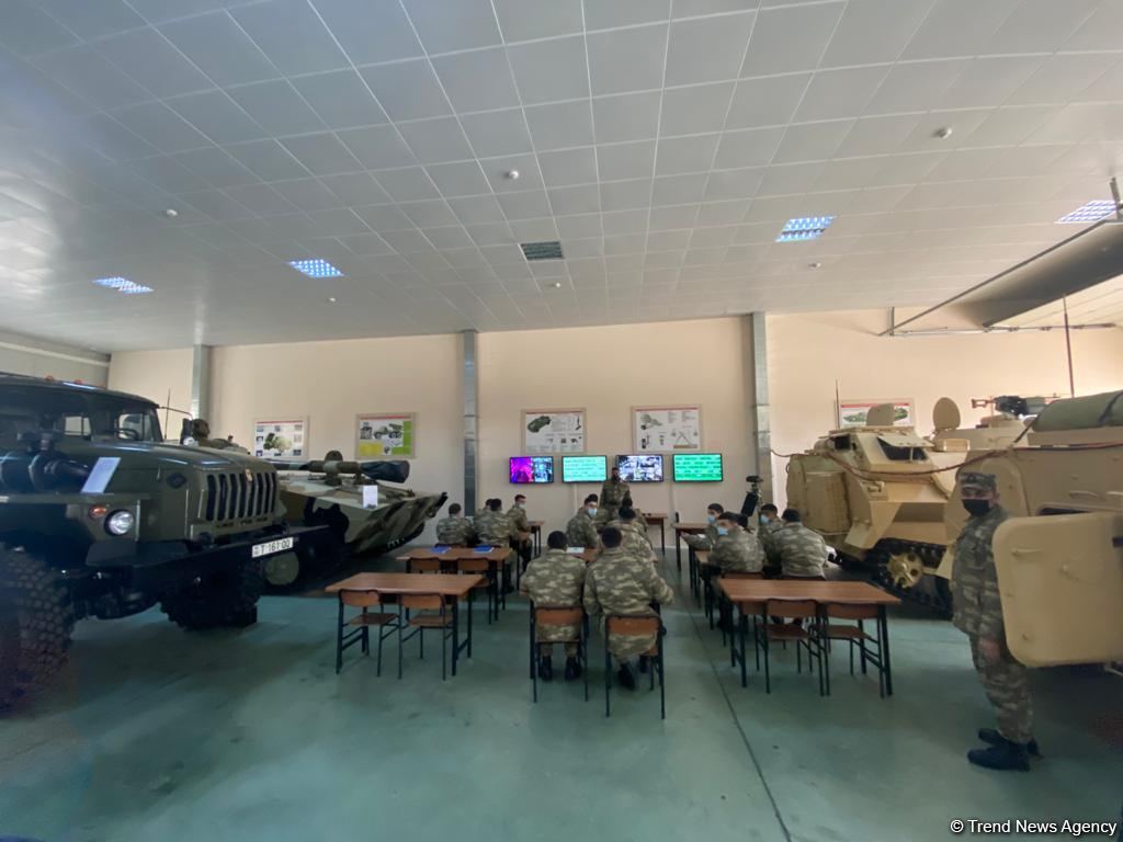 Журналисты побывали в Азербайджанском высшем военном училище им. Гейдара Алиева – репортаж Trend TV (ФОТО)