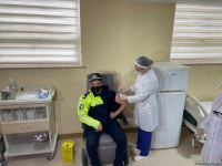 В Азербайджане началась вакцинация от COVİD-19 сотрудников полиции - репортаж Trend TV (ФОТО)