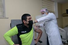 В Азербайджане началась вакцинация от COVİD-19 сотрудников полиции - репортаж Trend TV (ФОТО)