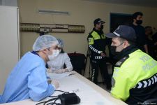 В Азербайджане началась вакцинация от COVİD-19 сотрудников полиции - репортаж Trend TV (ФОТО)