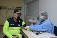 В Азербайджане началась вакцинация от COVİD-19 сотрудников полиции - репортаж Trend TV (ФОТО)