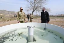 Президент Ильхам Алиев и Первая леди Мехрибан Алиева посетили Физулинский, Зангиланский, Лачинский и Джебраильский районы (ФОТО/ВИДЕО) (ОБНОВЛЕНО)