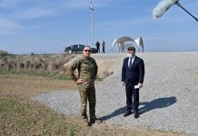 Президент Ильхам Алиев и Первая леди Мехрибан Алиева посетили Физулинский, Зангиланский, Лачинский и Джебраильский районы (ФОТО/ВИДЕО) (ОБНОВЛЕНО)